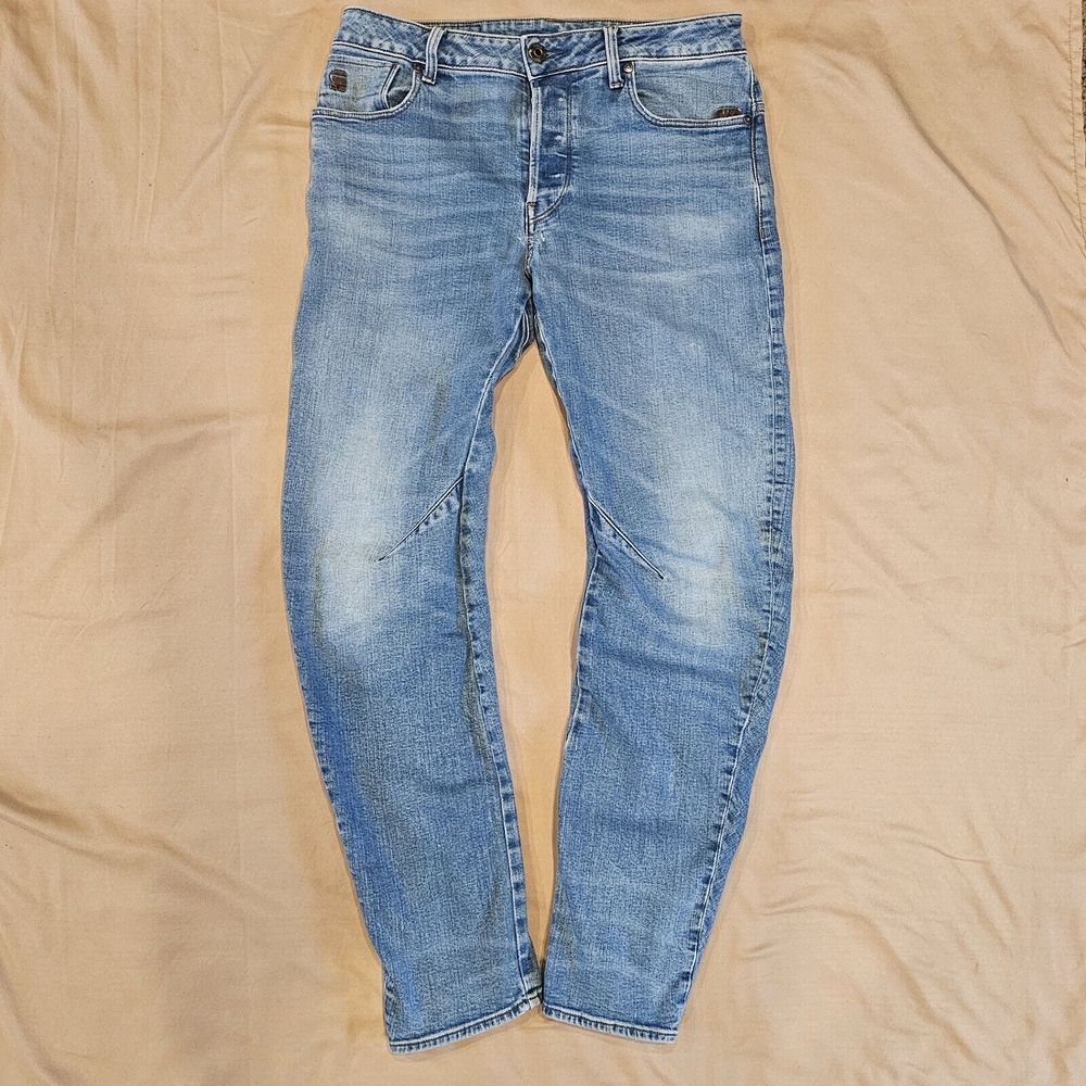 G-STAR ARC 3D SLIM‎ Stretch Jeans Men Size W30 L30 DZ4758 Well Worn